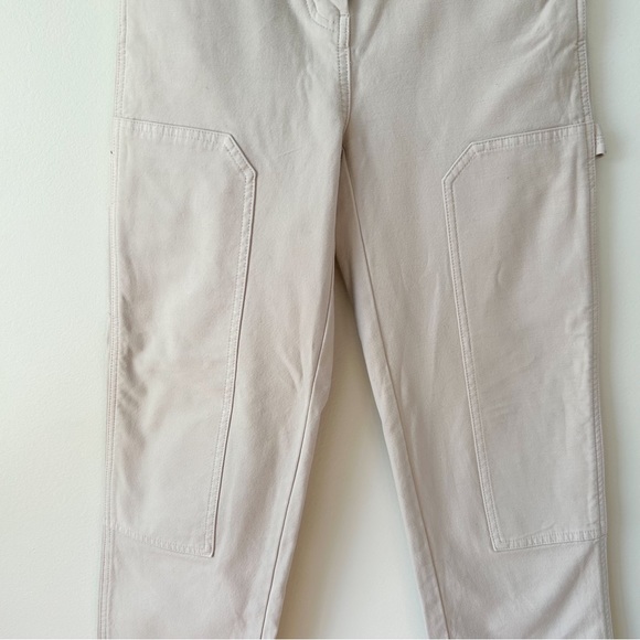 Aritzia Wilfred Free Brennan Pants in Birch Women's Modern Utility Cargo Size 00 - Picture 4 of 9
